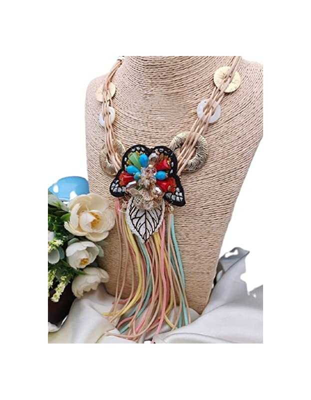 Western Style Korean Unique Design Neck Piece Necklace For Women And Girls