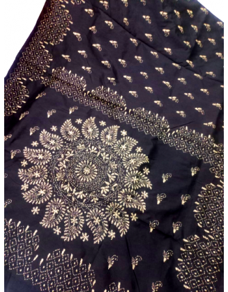 Black coloured Kantha...