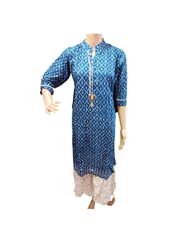 Embroidered Kurta Set With Pant