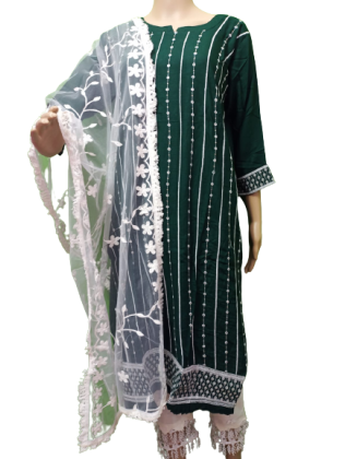 rayon cotton kurta set with...