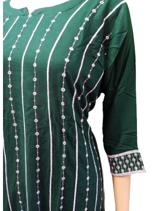 rayon cotton kurta set with dupatta Churi pant with lace border net dupatta