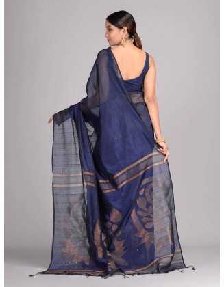 Soft Cotton Sequence Handloom Saree