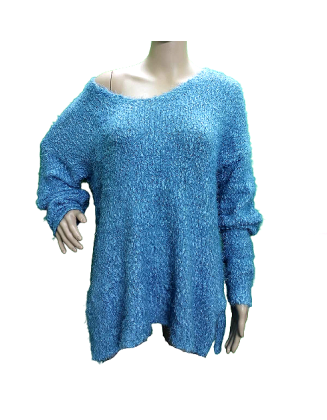 Stylish Blue Oversized...