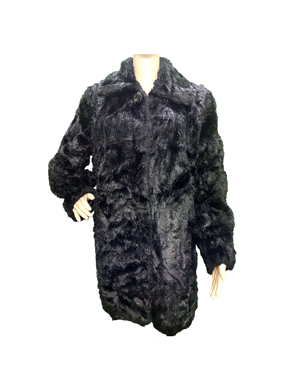 Black Fur Coat