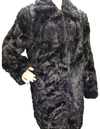 Black Fur Coat