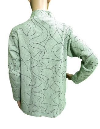 Designer Green Cardigan for Women