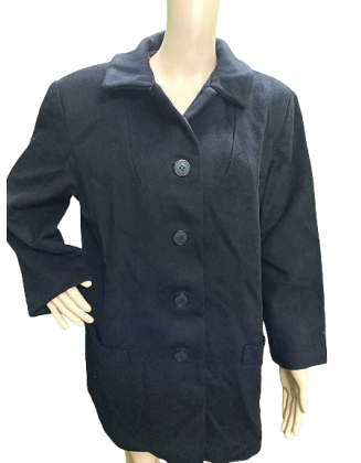 Full Black Coat for Women