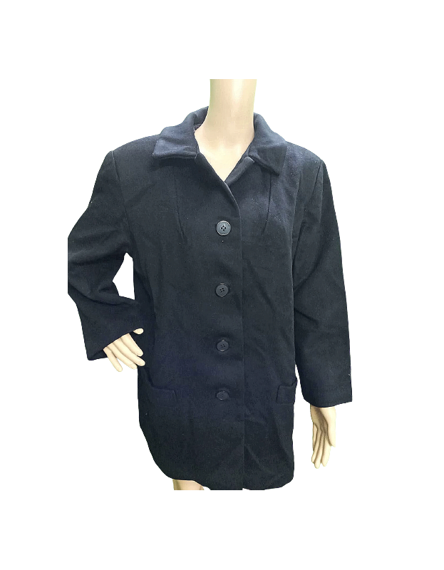 Full Black Coat for Women