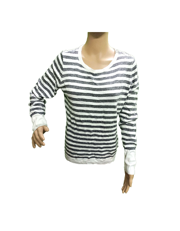 Striped Full Sleeve Top