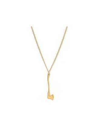 Gold axe pendant necklaces...