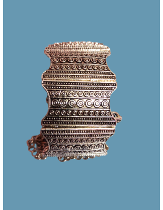 Silver Ethnic Bracelet